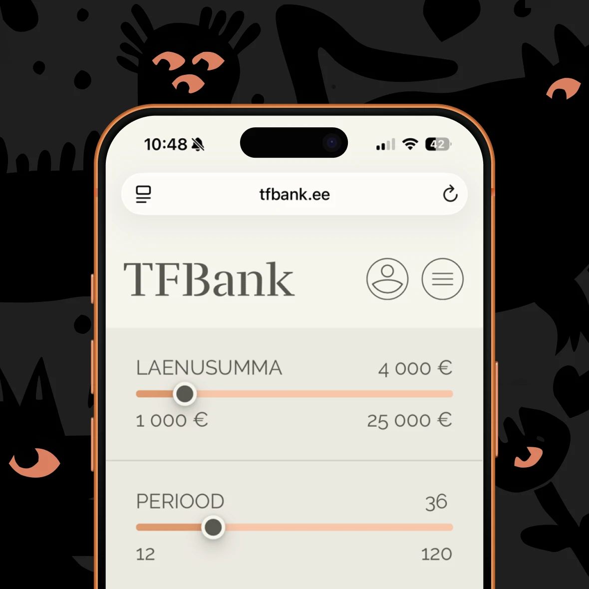 laenukalkulaator_telefoni_vaade
